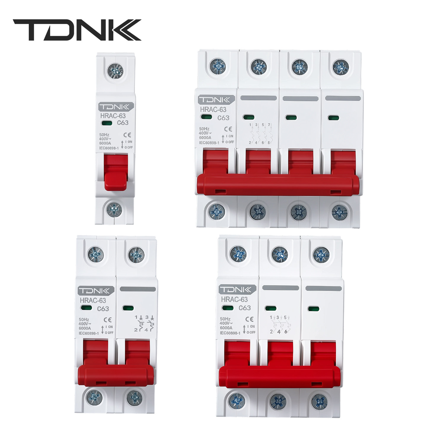 Din Rail Circuit Breaker - TDNK AC Mini Circuit Breaker MCB