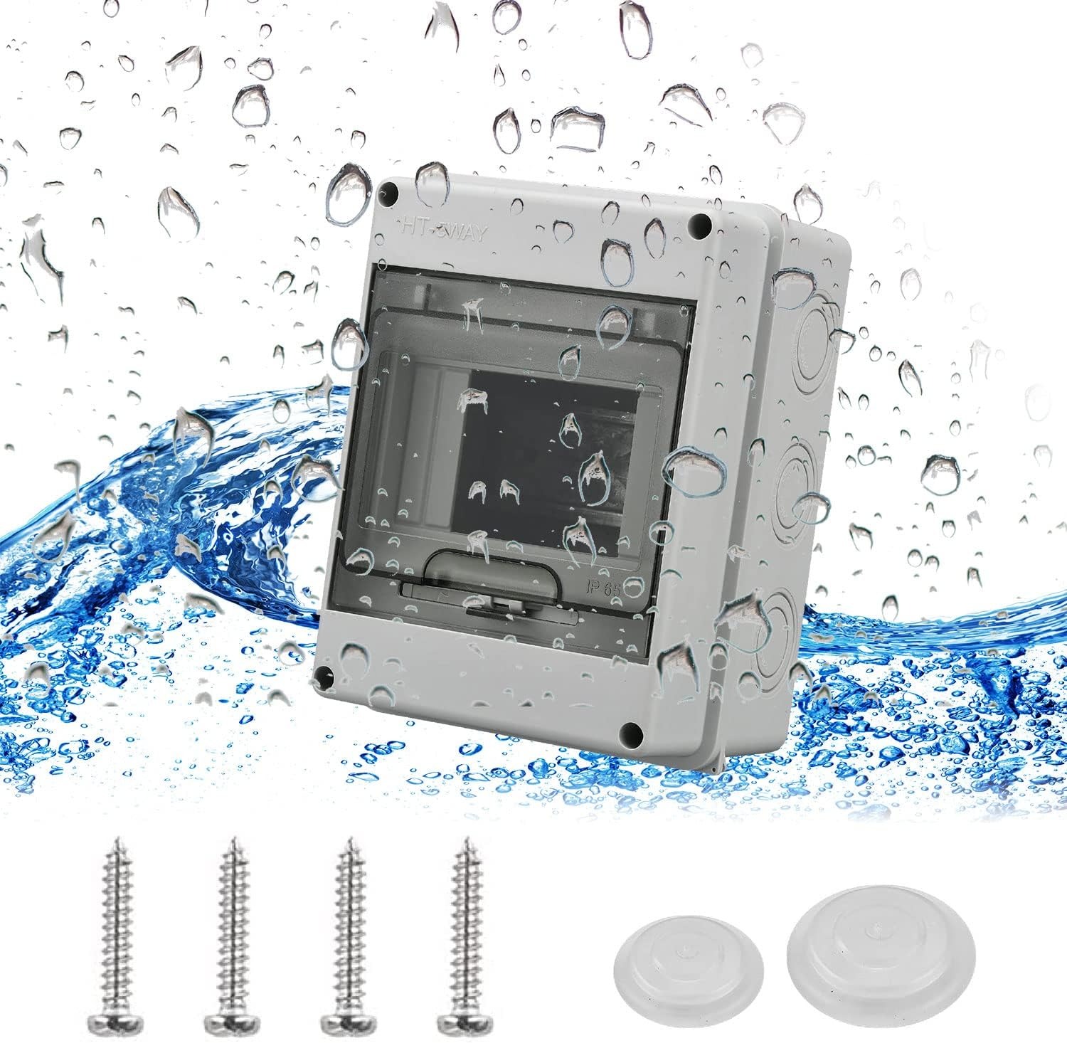 IP65 Mcb Breaker Box Distribut - Din Rail Circuit Breaker ulasan dan harga