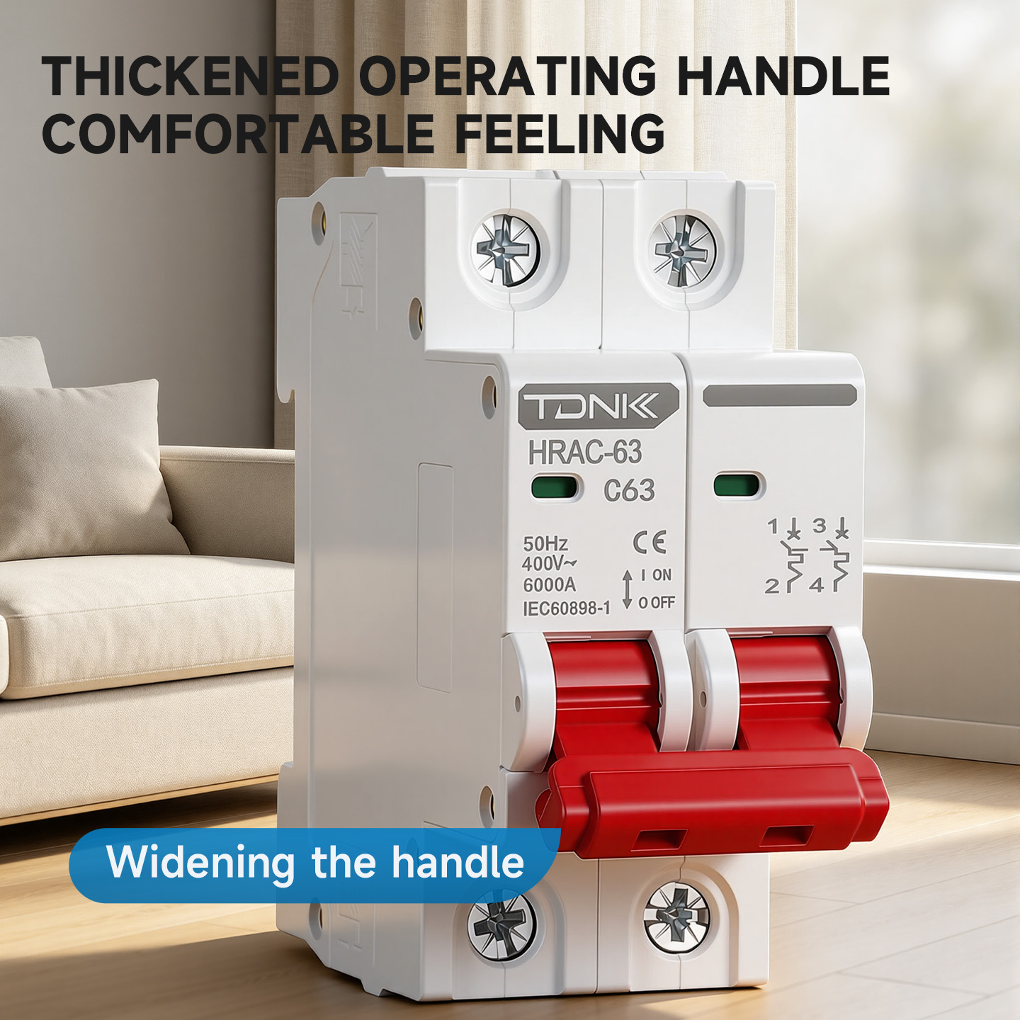TDNK AC Mini Circuit Breaker M - Din Rail Circuit Breaker ulasan dan harga