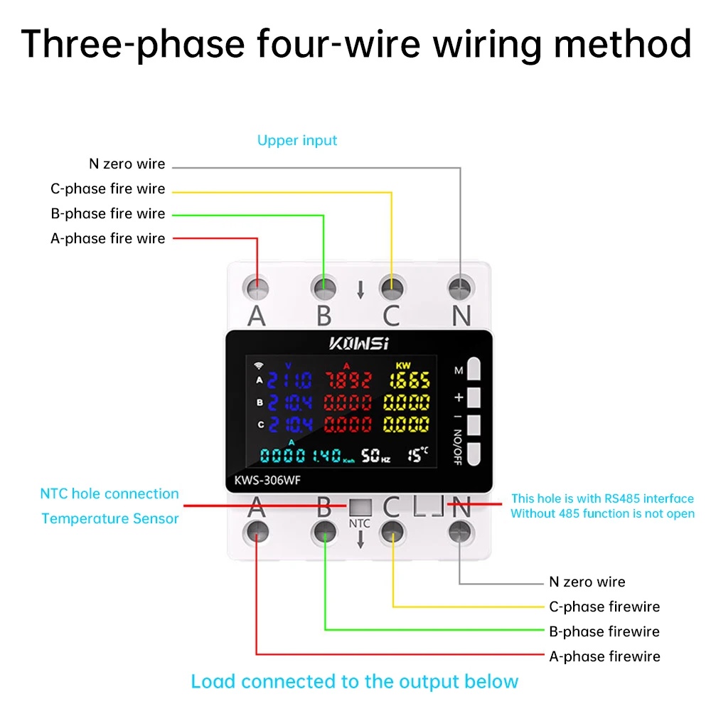 80A Tuya WIFI Smart Life Volta - Din Rail Circuit Breaker ulasan dan harga