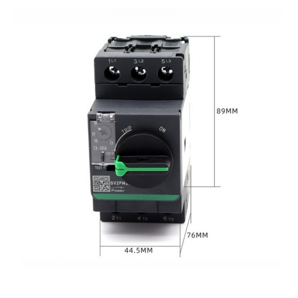 3P Motor Circuit Breaker GV2PE - Din Rail Circuit Breaker ulasan dan harga