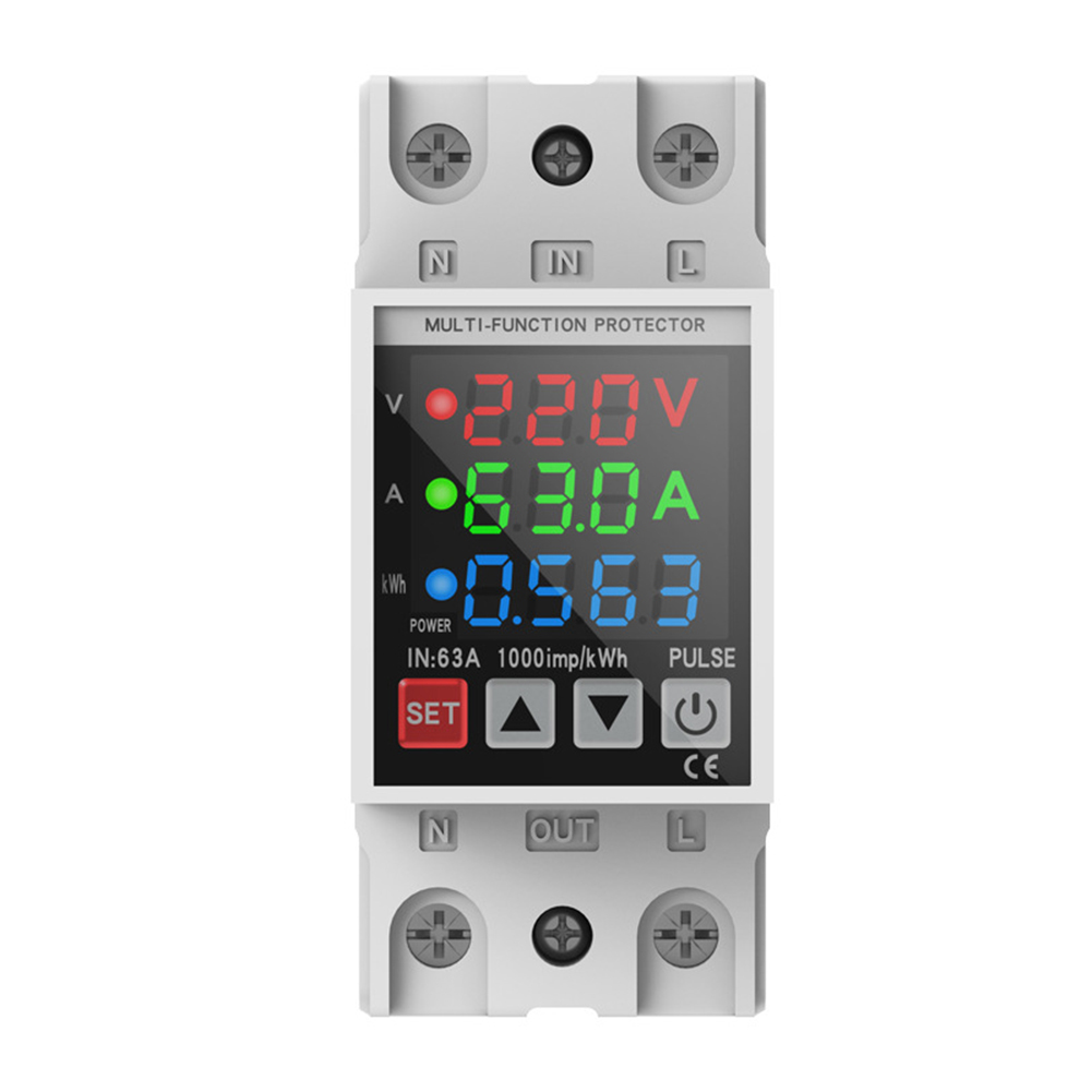Digital Three Display Metering - Din Rail Circuit Breaker ulasan dan harga