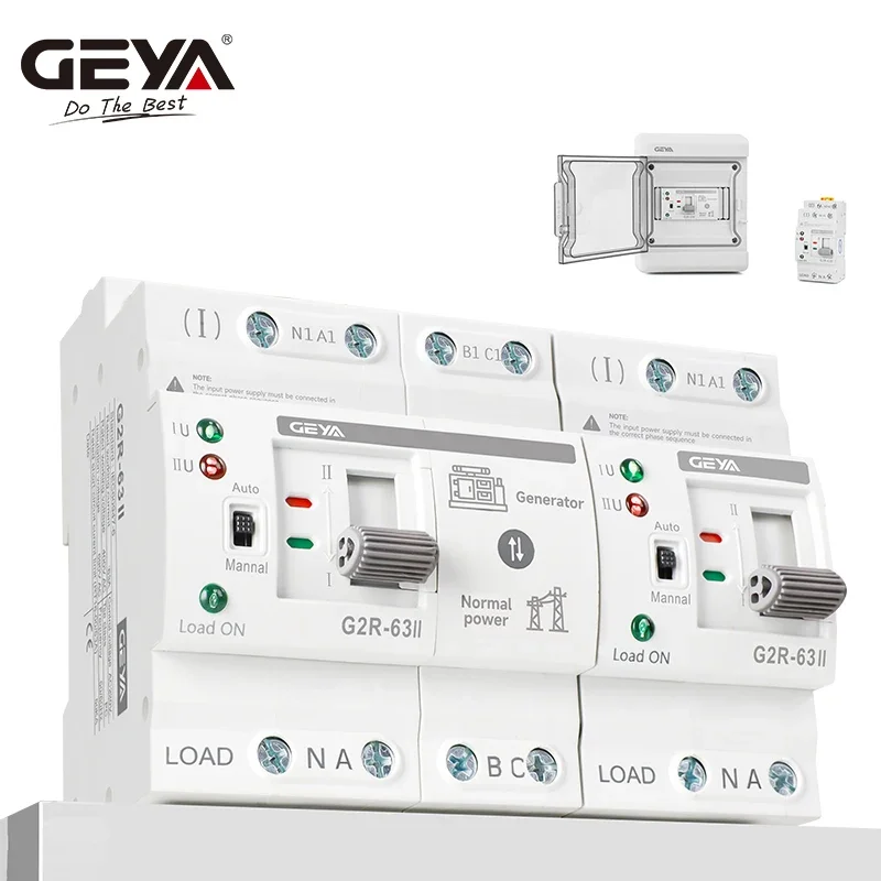 GEYA G2R Smart ATS Din Rail Du - Din Rail Circuit Breaker ulasan dan harga