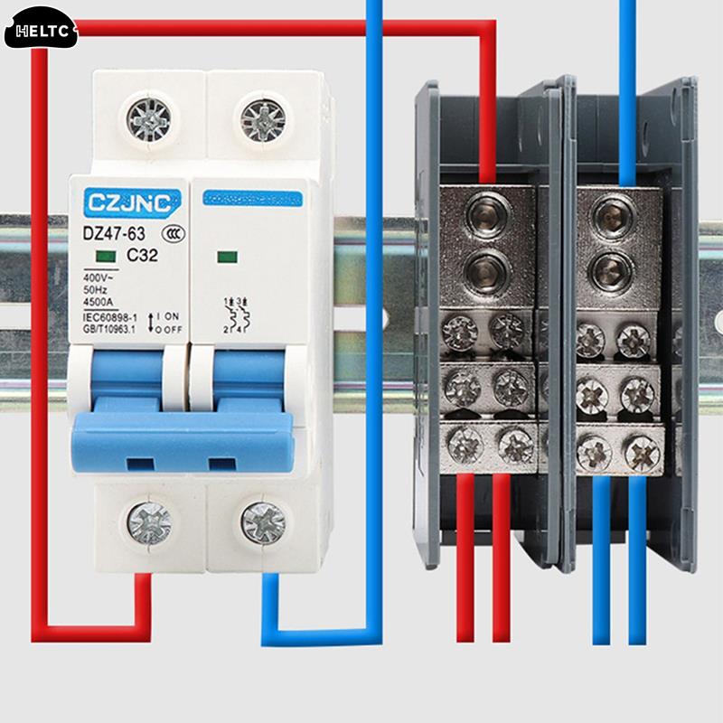 1PCS 150A Din Rail Terminal Bl - Din Rail Circuit Breaker ulasan dan harga