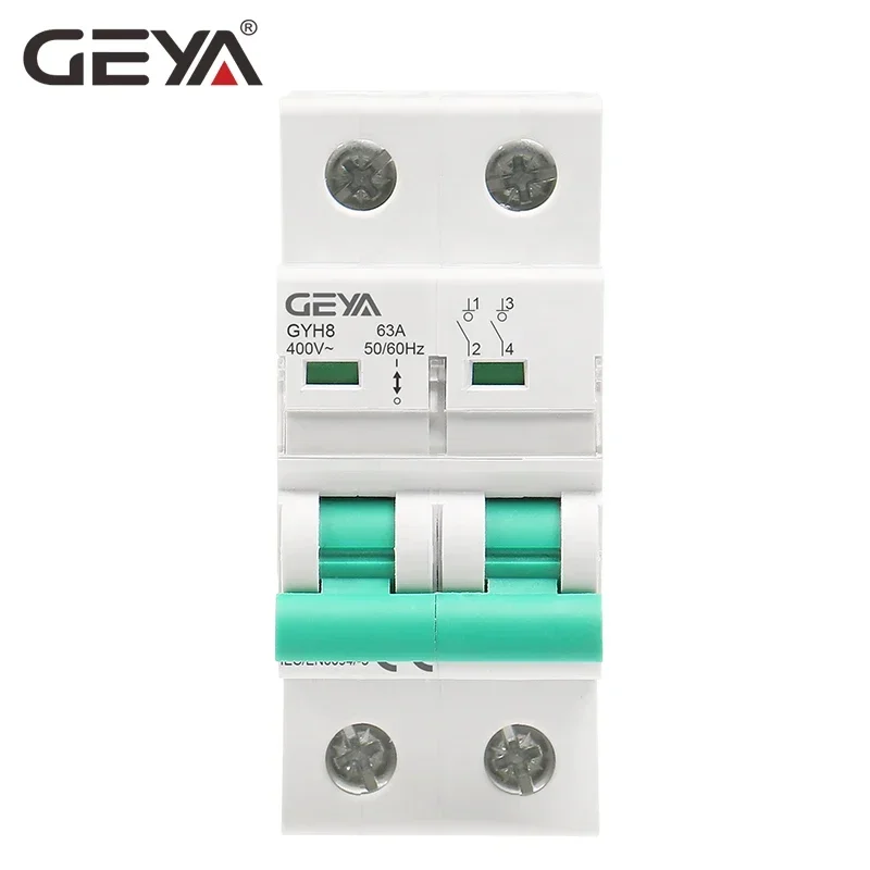 GEYA GYH8 Din Rail 2Pole 4Pole - Din Rail Circuit Breaker ulasan dan harga
