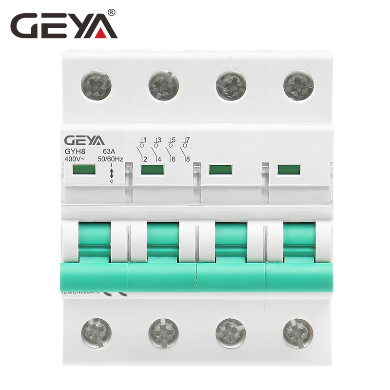 GEYA GYH8 Din Rail 2Pole 4Pole - Din Rail Circuit Breaker ulasan dan harga
