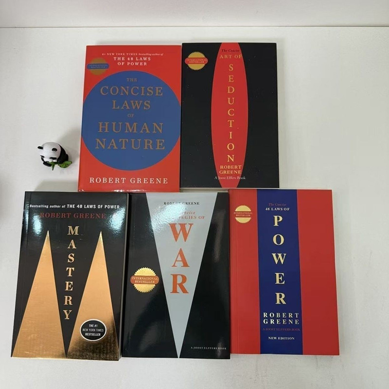5 Books/set The 48 Laws of Pow - Renewable Energy Books ulasan dan harga